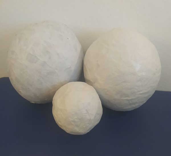 Pappmaché Rohlinge XL Grundformen