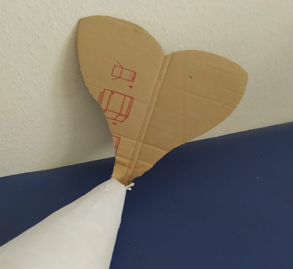 Pappmaché Rohling Grundform ergänzt Karton