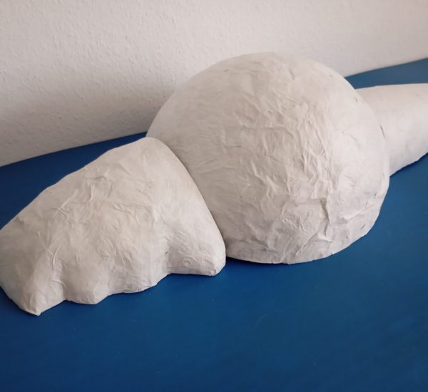 Grundgerüst Krokodil Pappmaché Rohlinge Set grundformen groß