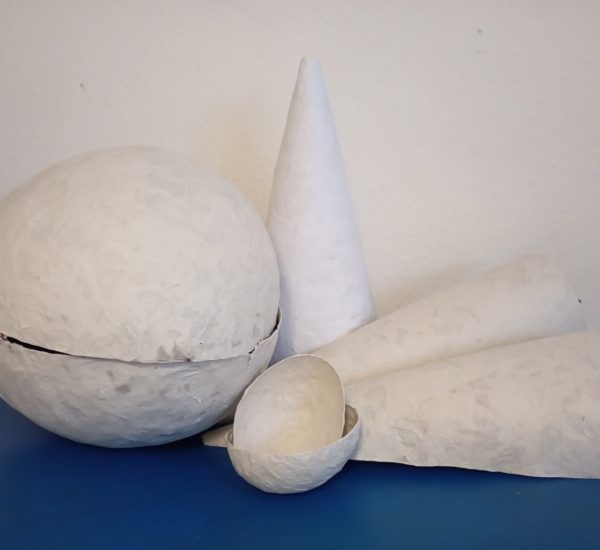 Pappmaché Rohlinge Grundormen groß