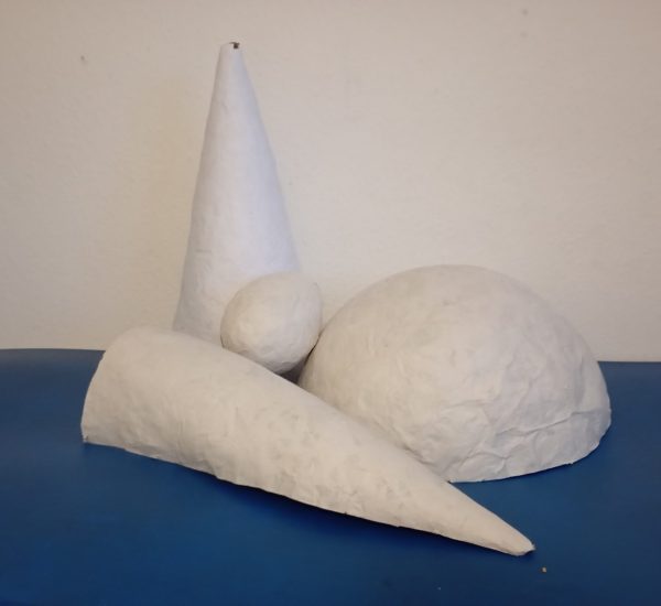 Grundgerüst Meeressaurier Pappmaché Rohlinge groß Grundformen