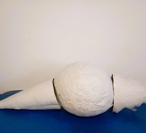 Grundgerüst Triceratops Pappmaché Rohlinge Grundformen groß