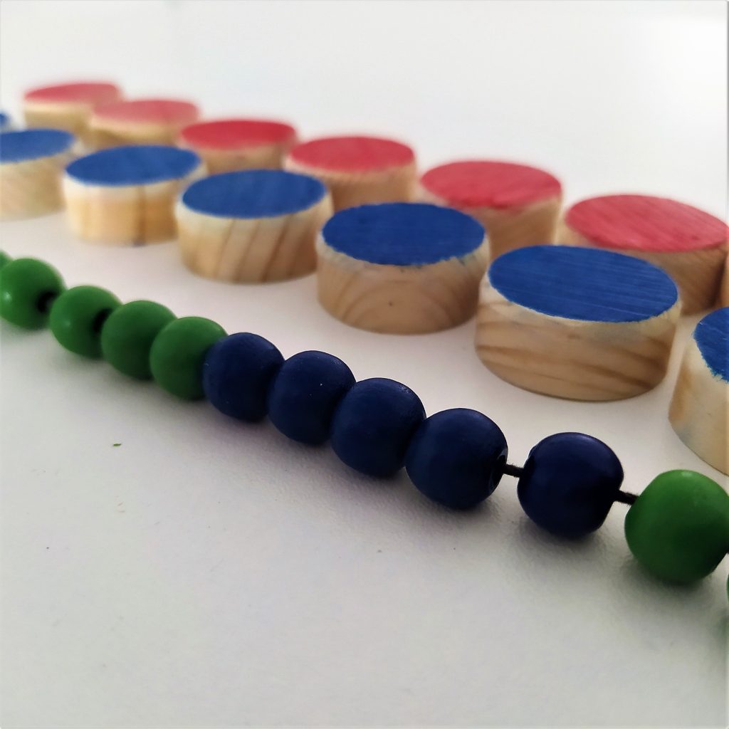 Rechenklötze Rechenkette