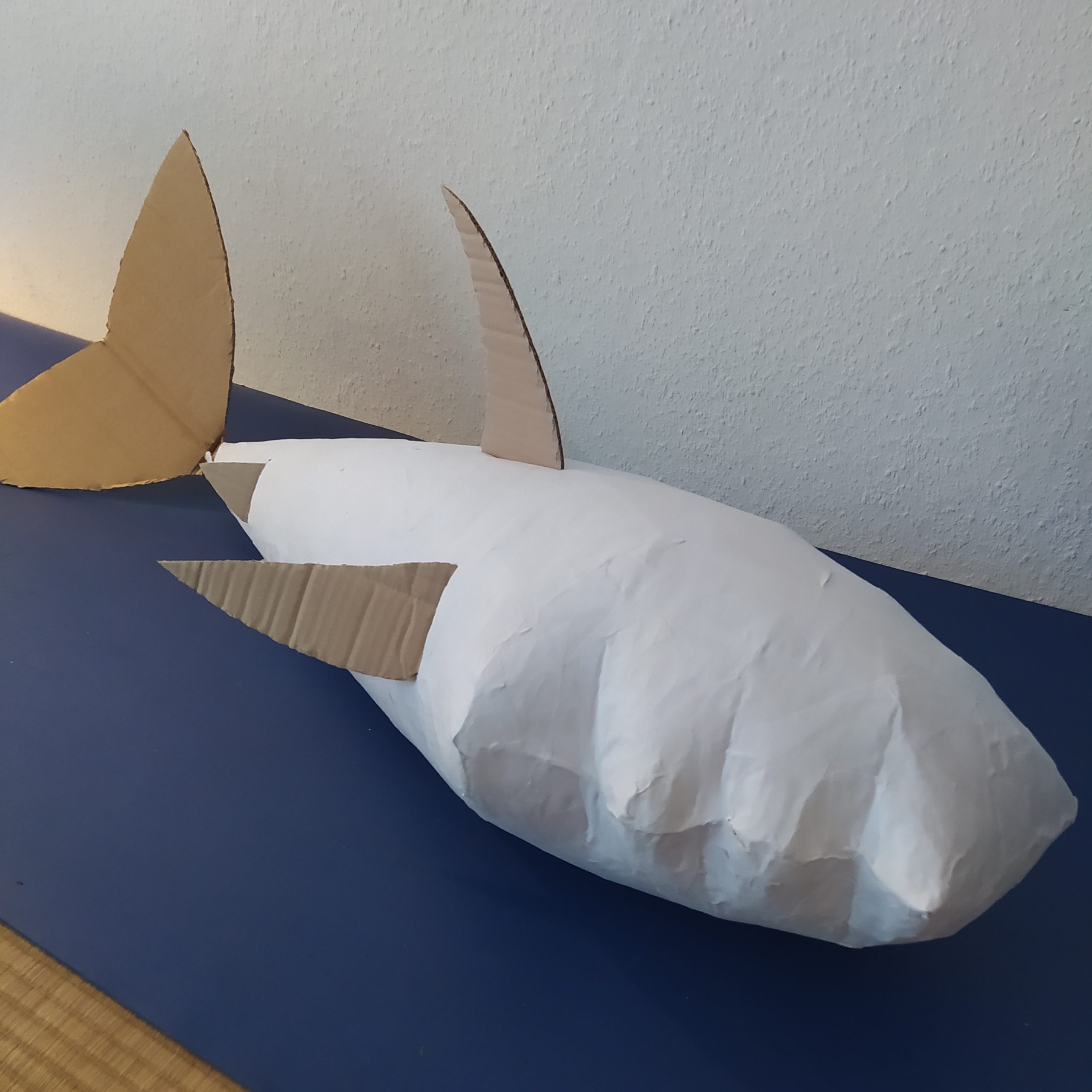 Pappmaché Rohling Grundform ergänzt