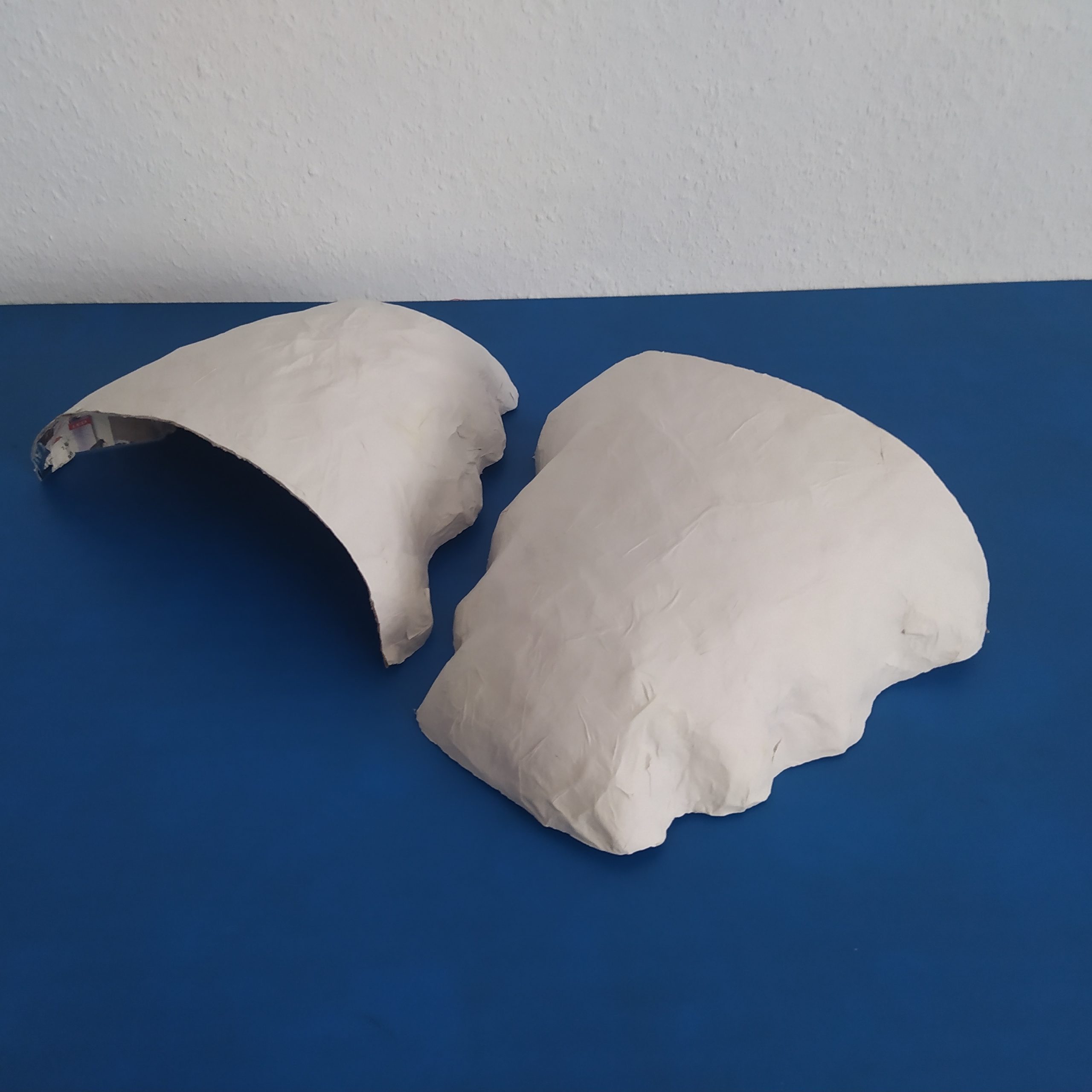 Pappmaché Rohling Zacken 2 Teile