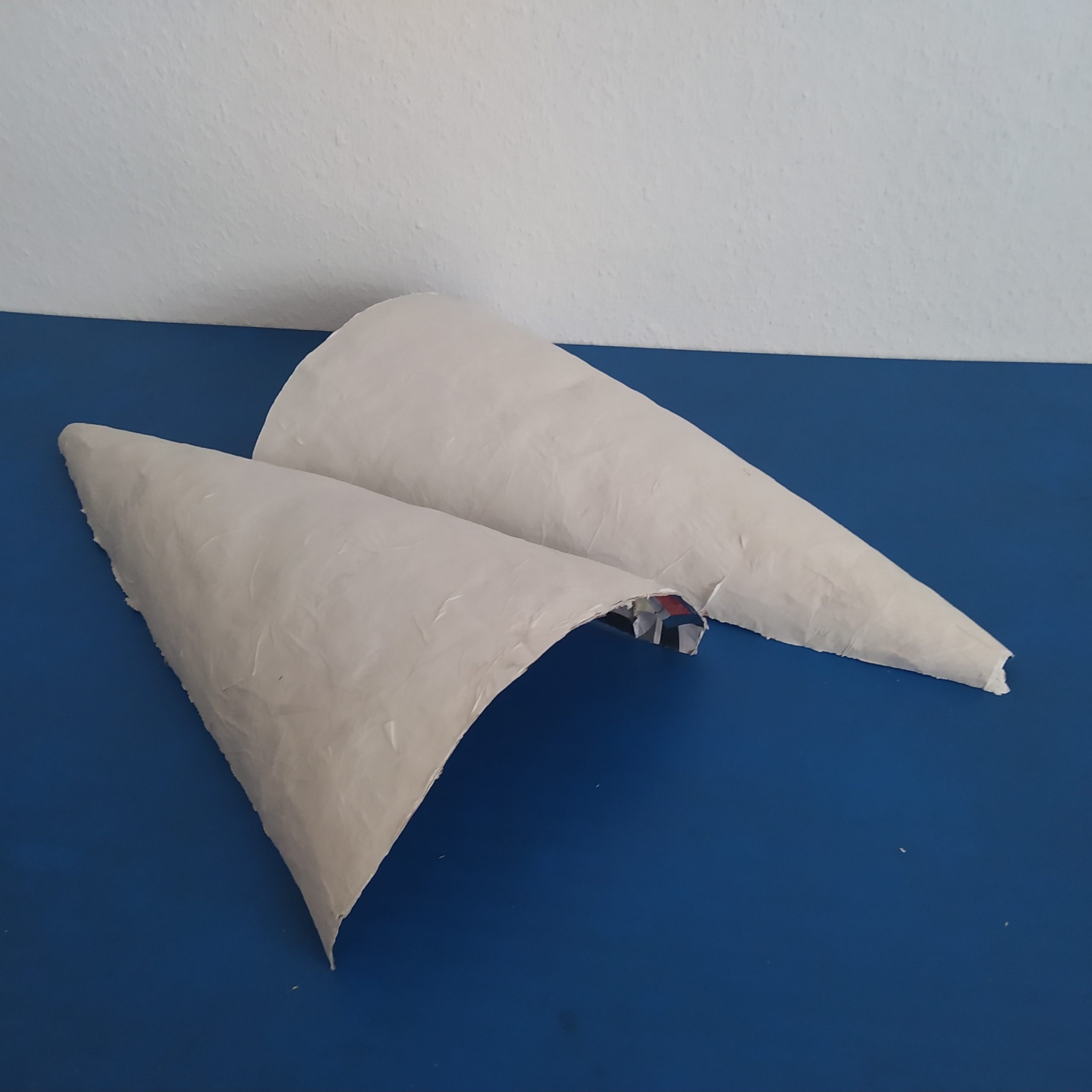 Pappmaché Rohling Grundform Kegel 2 Teile