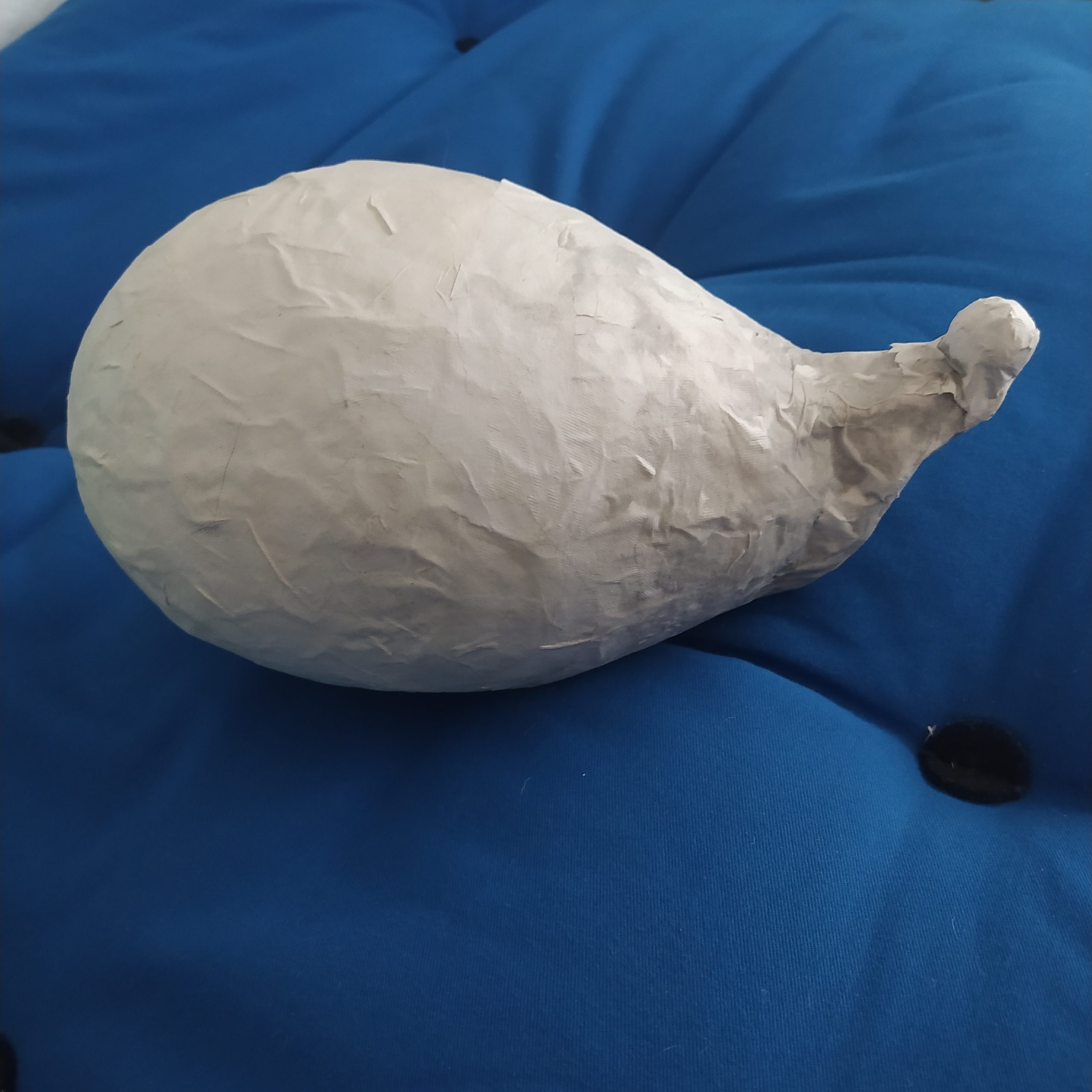 Pappmaché Rohling Grundform ergänzt