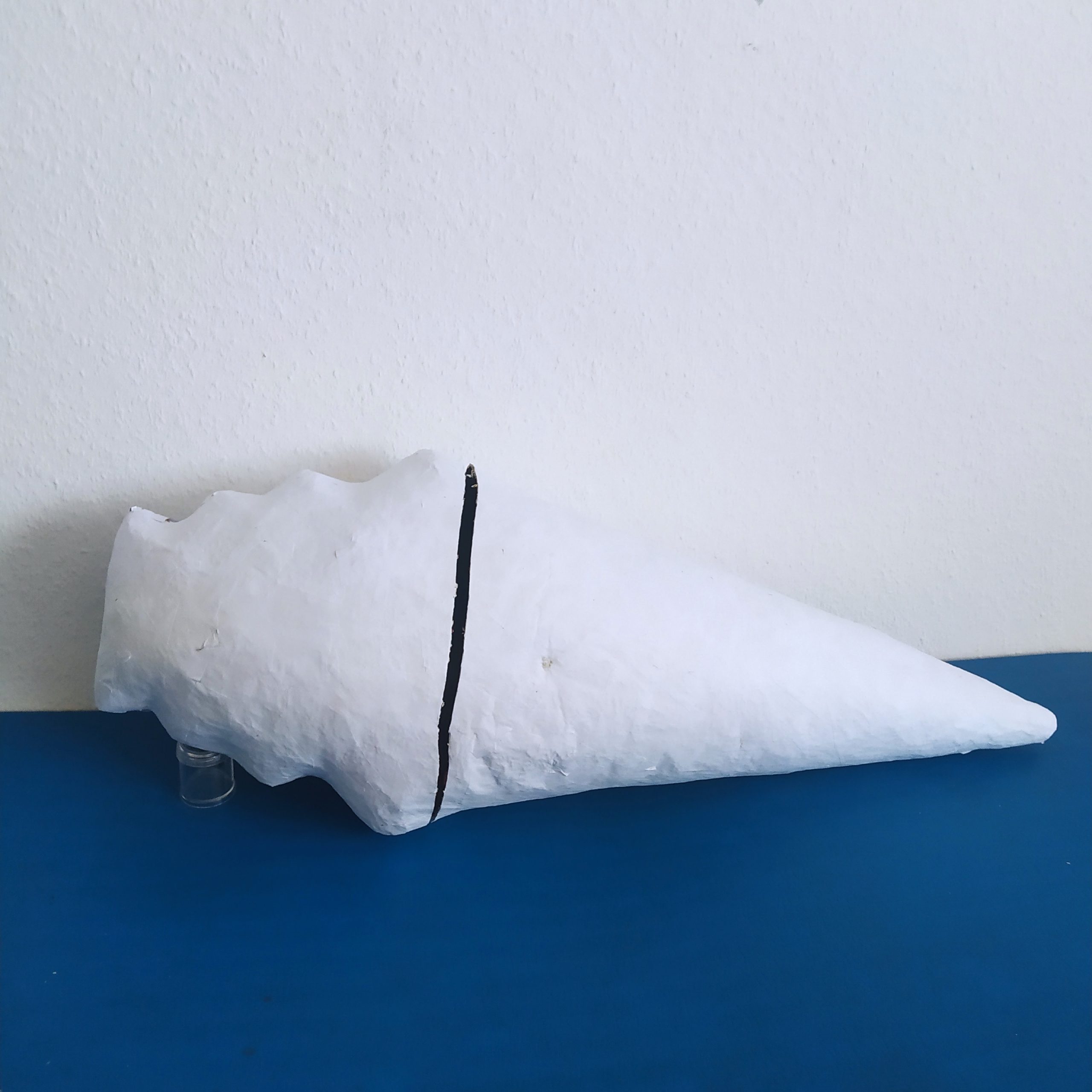 Pappmaché Rohling Grundform Raute gezackt