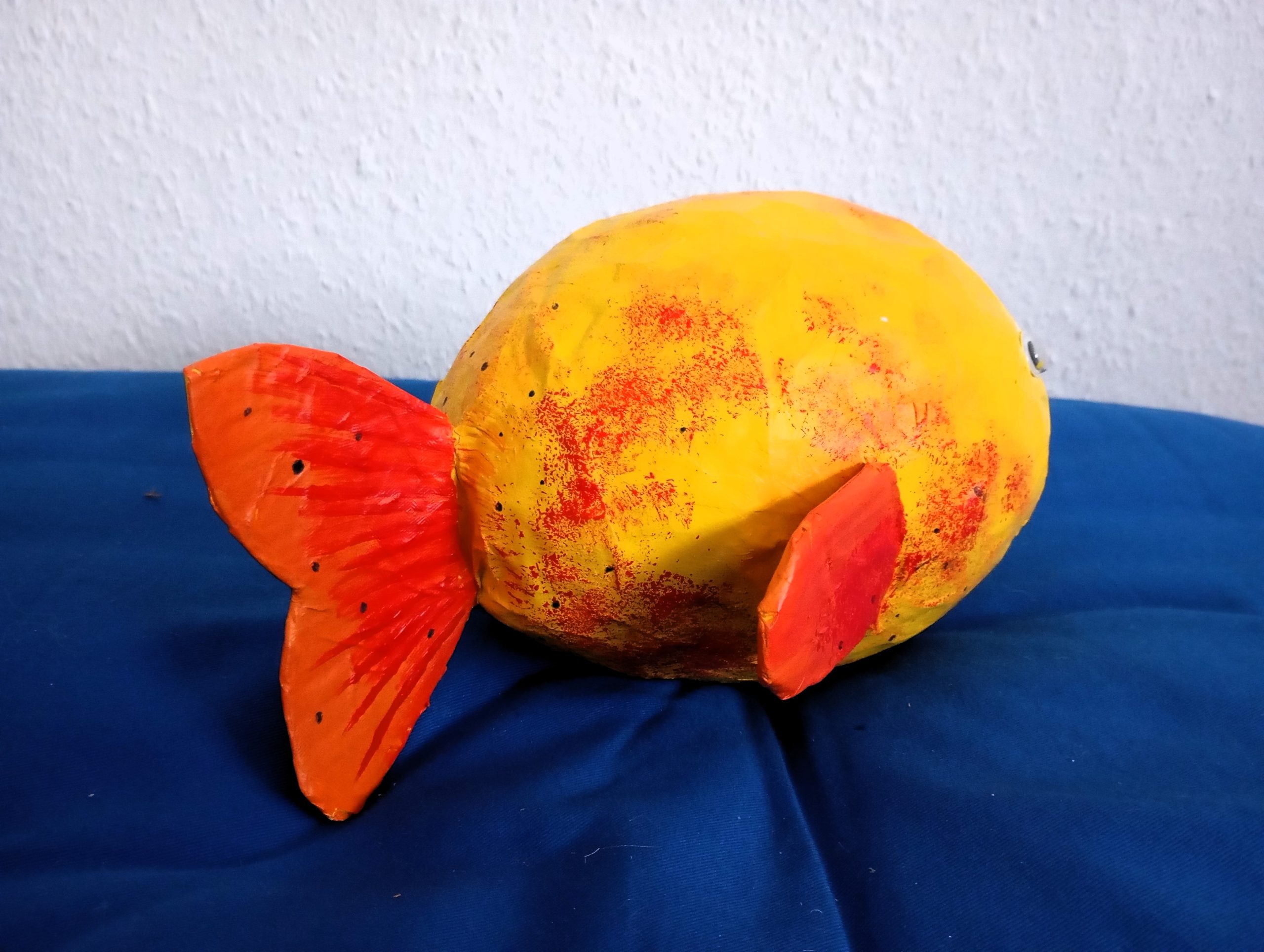 Fisch Pappmaché Rohling Grundform Ballon